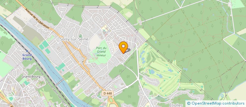 localisation de l'entreprise EGEO SERVICES à SOISY-SUR-SEINE