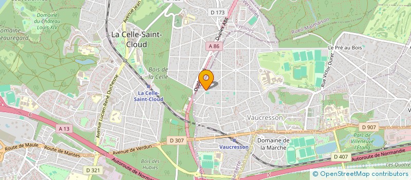 localisation de l'entreprise EGEPCO  VAUCRESSON