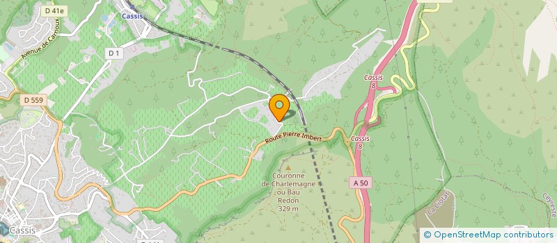 localisation de l'entreprise EGERIAS  CASSIS