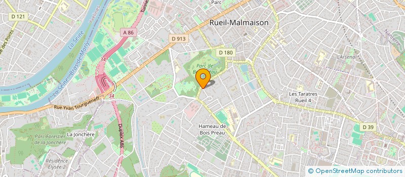 localisation de l'entreprise EGERIE CONSEIL à RUEIL-MALMAISON
