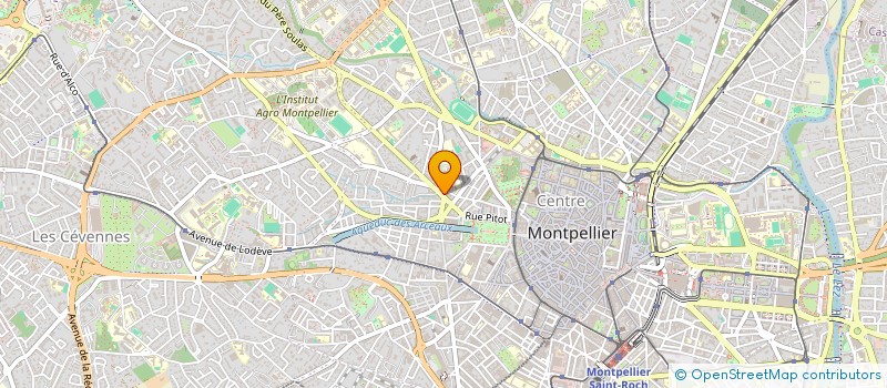 localisation de l'entreprise EGERIM CONSEIL à MONTPELLIER
