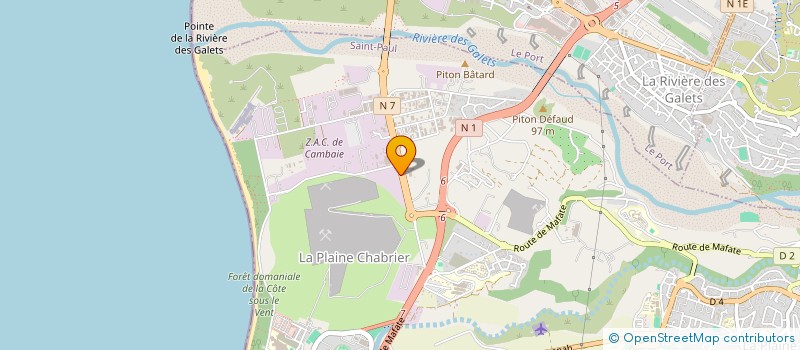 localisation de l'entreprise EGESCO EURL à SAINT-PAUL