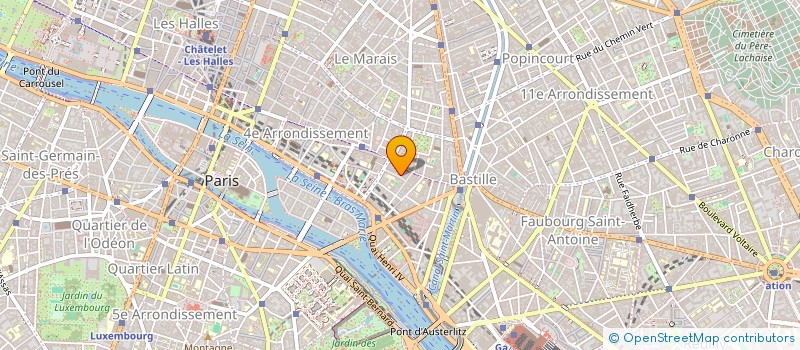 localisation de l'entreprise EGF ET SMP à PARIS