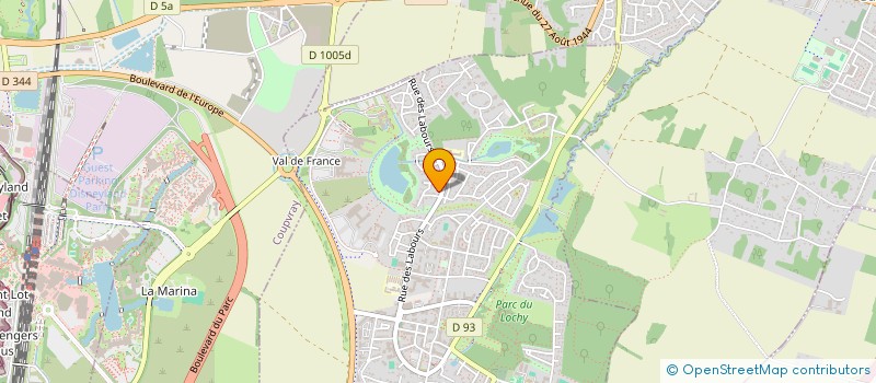 localisation de l'entreprise EGG NEW VENTURE  MAGNY-LE-HONGRE