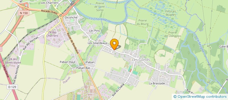 localisation de l'entreprise EGG SECURITY  LES GONDS