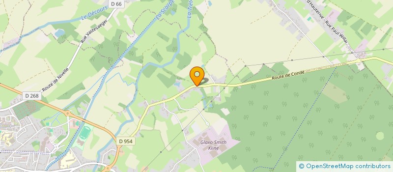 localisation de l'entreprise EGGERMONT DEZEQUE  SAINT-AMAND-LES-EAUX