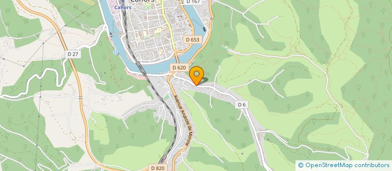 localisation de l'entreprise EGGMOTION  CAHORS