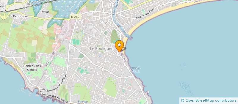 localisation de l'entreprise EGGS  LE POULIGUEN