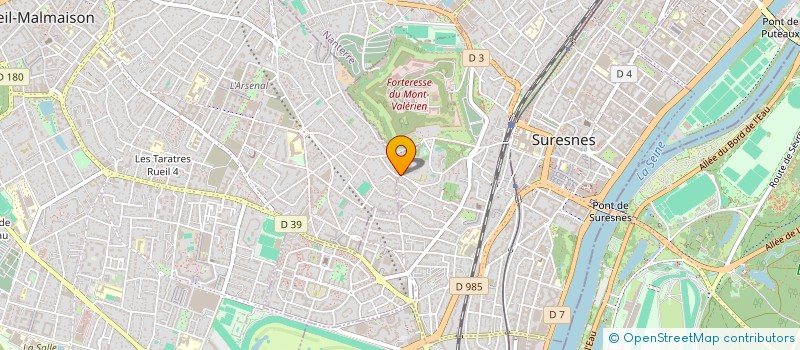 localisation de l'entreprise EGGS'N BACON à SURESNES
