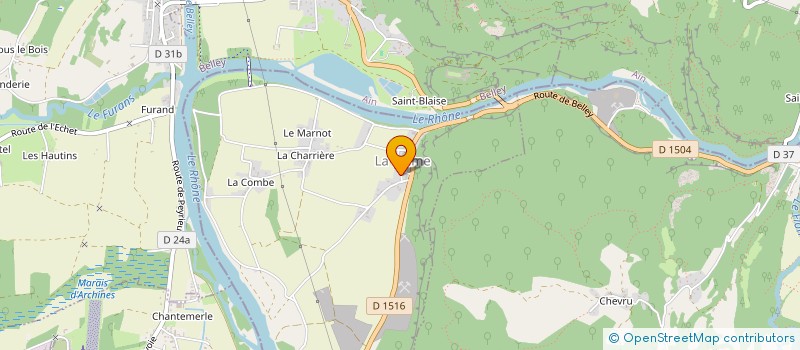 localisation de l'entreprise EGGSTREAM MEDIA  LA BALME