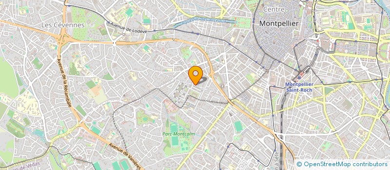 localisation de l'entreprise EGHC à MONTPELLIER