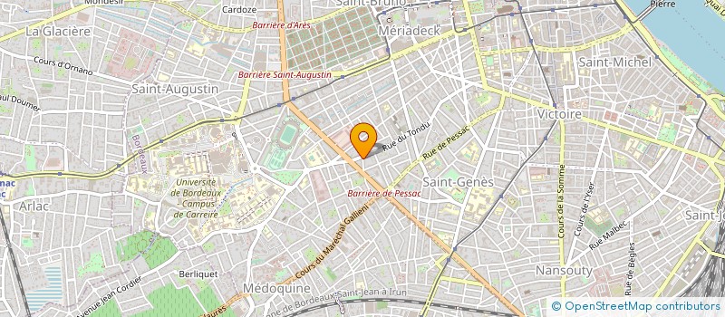 localisation de l'entreprise EGHEIOS BANQUE & ASSURANCE à BORDEAUX
