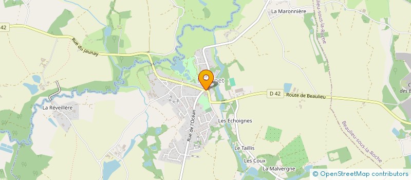 localisation de l'entreprise EGHOLDING à SAINT-JULIEN-DES-LANDES
