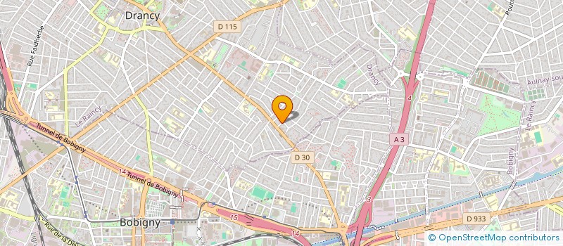 localisation de l'entreprise EGIANCE  DRANCY