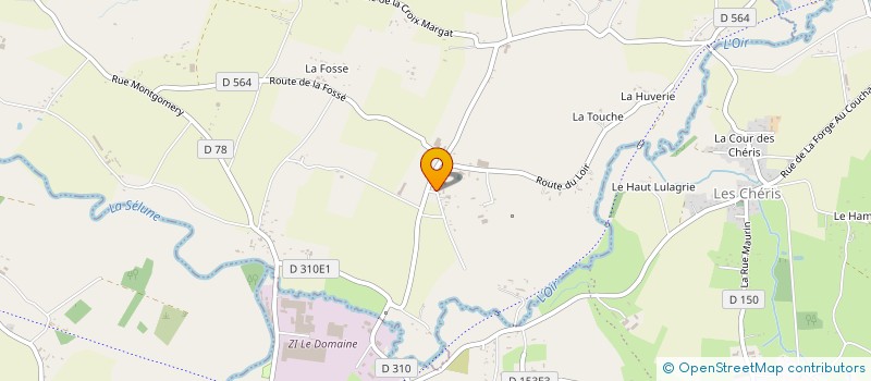 localisation de l'entreprise EGID  SAINT-QUENTIN-SUR-LE-HOMME