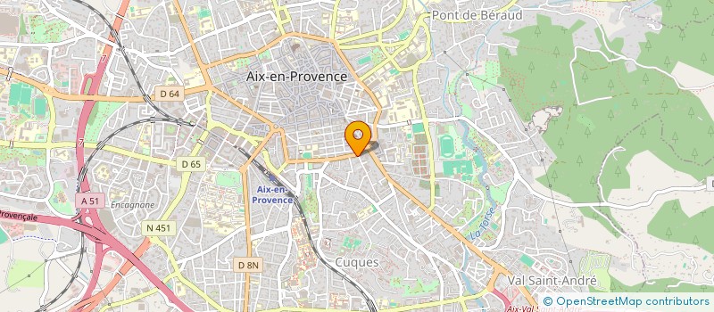 localisation de l'entreprise EGIDE à AIX-EN-PROVENCE