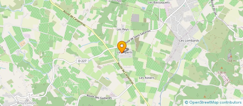 localisation de l'entreprise EGIDE CONSEILS  ROUSSILLON