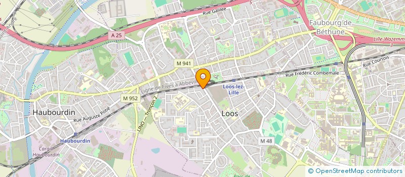 localisation de l'entreprise EGIDE ENTREPRISE  LOOS