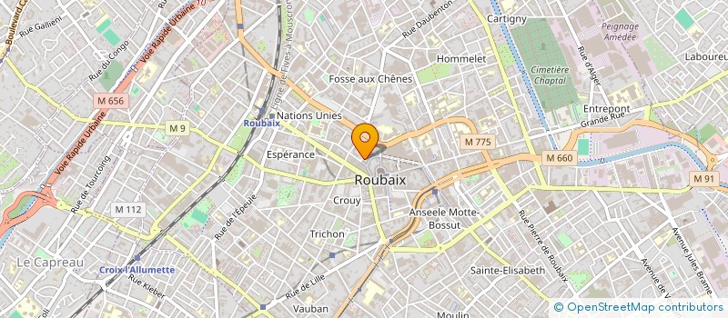 localisation de l'entreprise EGIDE PROTECTION à LILLE