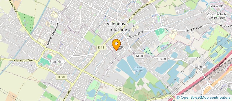 localisation de l'entreprise EGIDE TECHNOLOGIES à VILLENEUVE-TOLOSANE