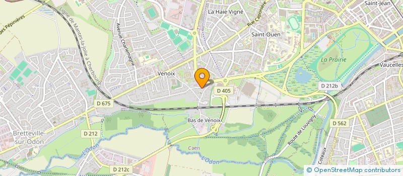 localisation de l'entreprise EGINA à CAEN