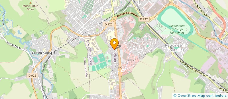 localisation de l'entreprise EGINE  DIEPPE