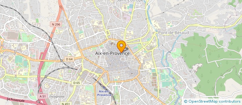 localisation de l'entreprise EGINE CONSEIL SARL à AIX EN PROVENCE