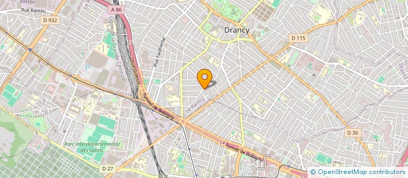 localisation de l'entreprise EGIP - ENTREPRISE GENERALE D ISOLATION ET DE PROTECTION à DRANCY