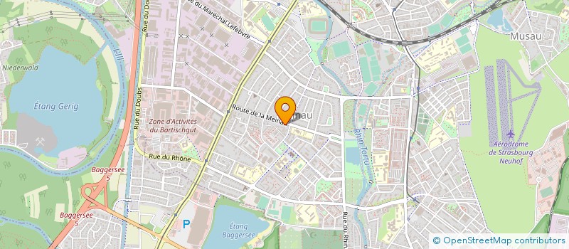 localisation de l'entreprise EGIR à STRASBOURG