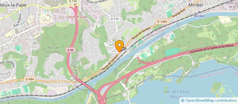 localisation de l'entreprise EGIR SOLUTION  COLOMBIER-LE-JEUNE