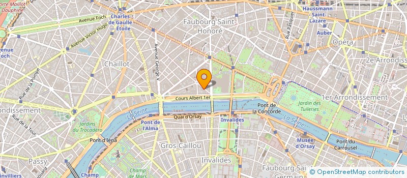 localisation de l'entreprise EGISART SARL à PARIS
