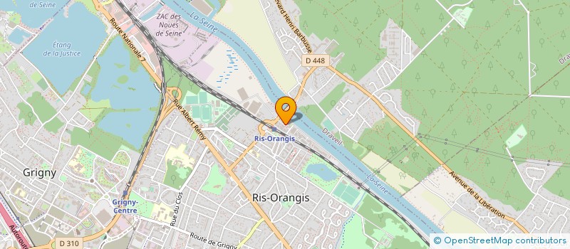 localisation de l'entreprise EGKS CONSEIL ET INGENIERIE à RIS-ORANGIS