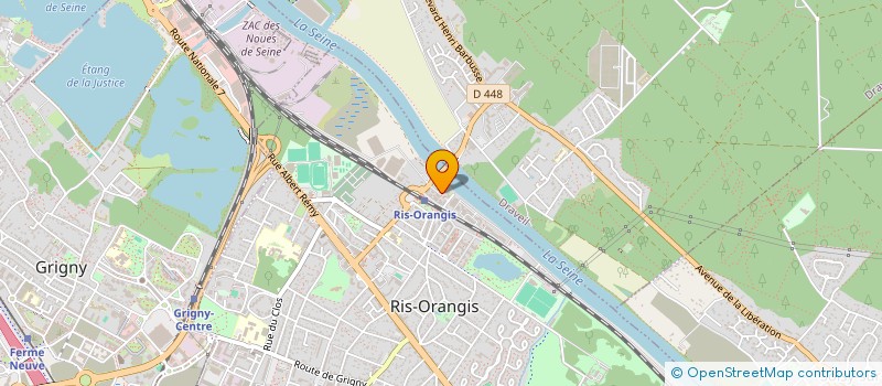 localisation de l'entreprise EGKS INVEST à RIS-ORANGIS