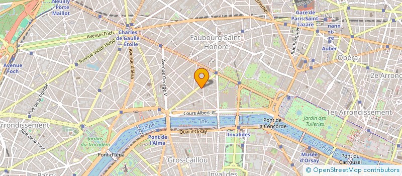 localisation de l'entreprise EGL CONCEPT à PARIS