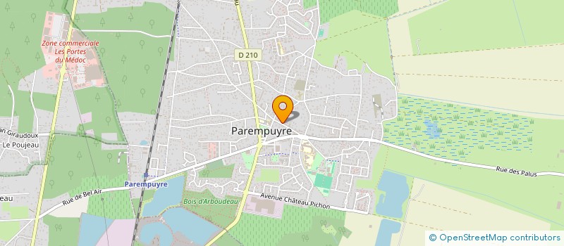 localisation de l'entreprise EGLA  AVENSAN