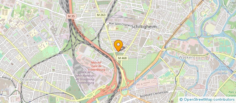 localisation de l'entreprise EGLANTINE 3.0  SCHILTIGHEIM