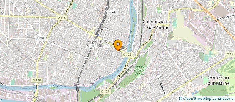 localisation de l'entreprise EGLANTINE  SAINT-MAUR-DES-FOSSES