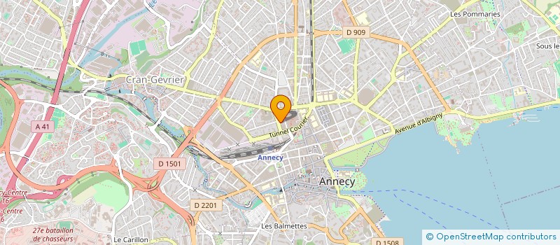 localisation de l'entreprise EGLANTINE à ANNECY