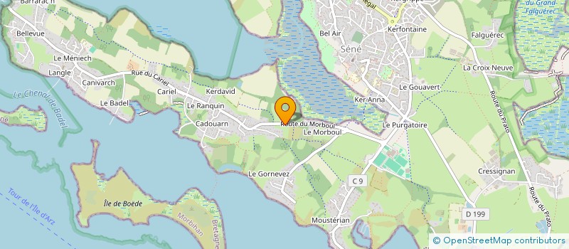 localisation de l'entreprise EGLANTINE  SENE