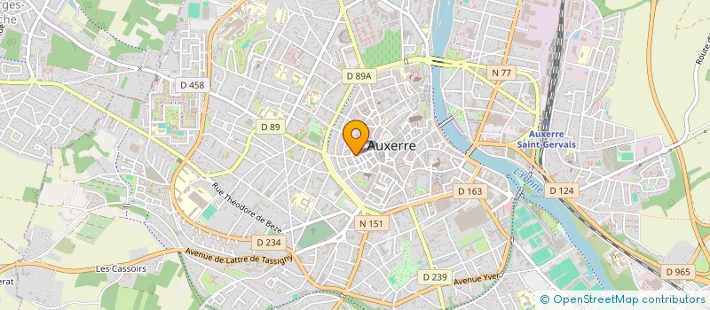 localisation de l'entreprise EGLENY FOOD à AUXERRE
