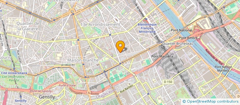 localisation de l'entreprise EGLIS CHRET MISSION CHIN FRANC à PARIS