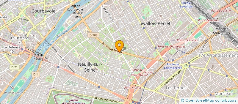 localisation de l'entreprise EGLISE ADVENTISTE 7EME JOUR ROUMAINE à NEUILLY-SUR-SEINE