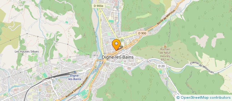 localisation de l'entreprise EGLISE ADVENTISTE DU 7 EME JOUR à DIGNE-LES-BAINS