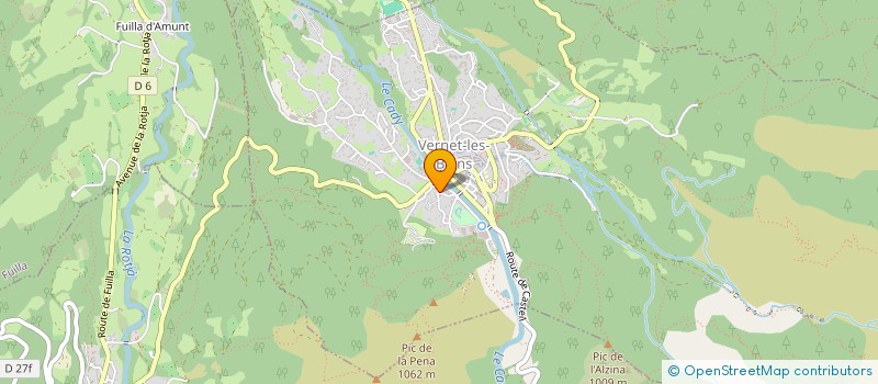 localisation de l'entreprise EGLISE ANGLICANE DE SAINT GEORGES, VERNET LES BAINS  VERNET-LES-BAINS