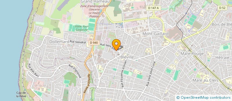 localisation de l'entreprise EGLISE APOSTOLIQUE à LE HAVRE