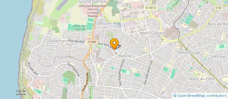 localisation de l'entreprise EGLISE APOSTOLIQUE DU HAVRE à LE HAVRE