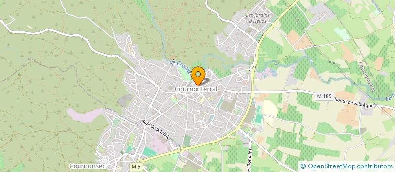 localisation de l'entreprise EGLISE CATHOLIQUE à COURNONTERRAL