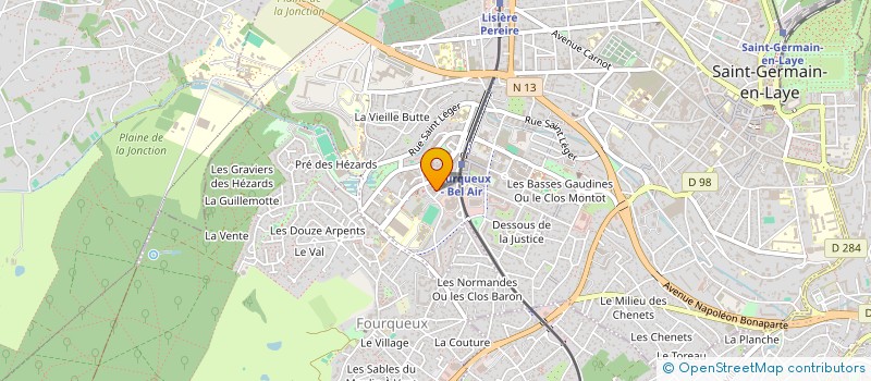 localisation de l'entreprise EGLISE CHEMIN VIE DE SGL  SAINT-GERMAIN-EN-LAYE