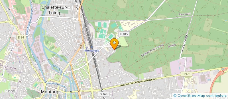 localisation de l'entreprise EGLISE CHRETIENNE DE LA RESTAURATION à MONTARGIS