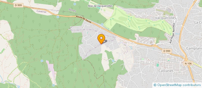 localisation de l'entreprise EGLISE CHRETIENNE DES FRERES DE PLYMOUTH DE NIMES COURBESSAC  NIMES